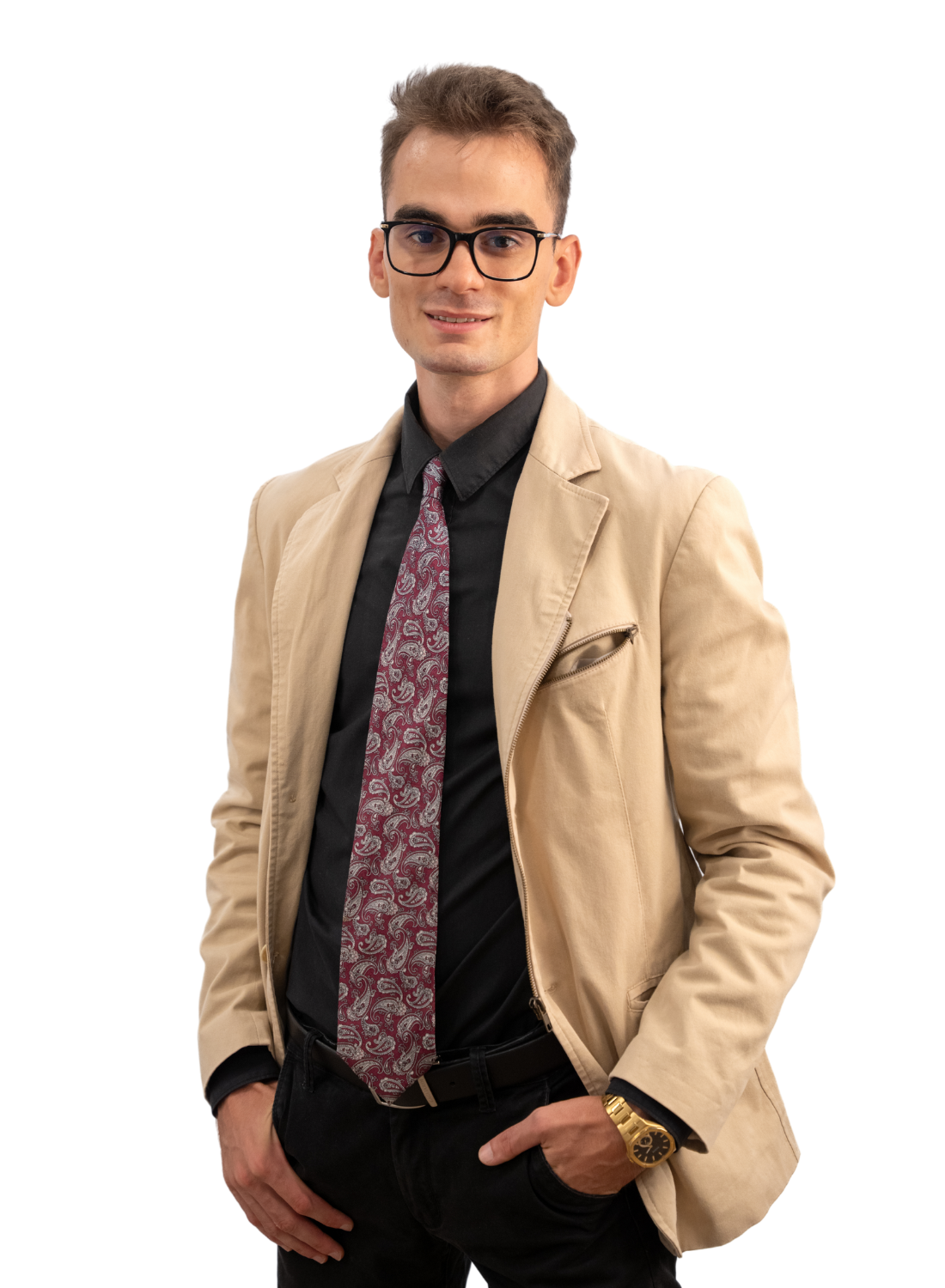 Albert Dodoli smiling confidently, Founder and Strategist of Gozo Online Marketing, helping businesses grow and scale with digital marketing strategies.